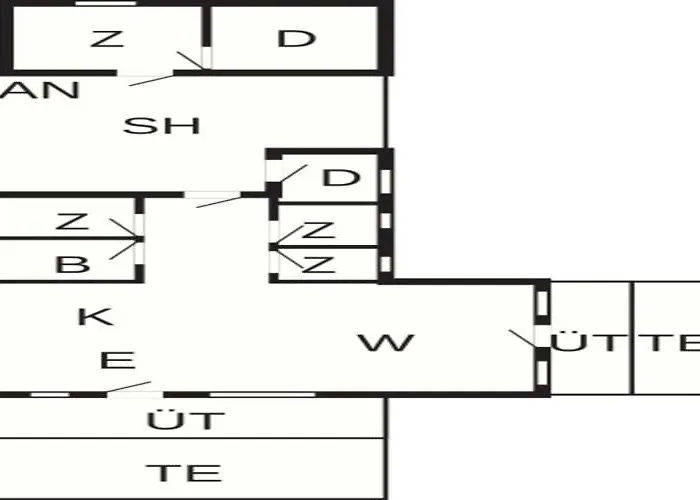 בית נופש 7 Person In Lokken-by Traum *